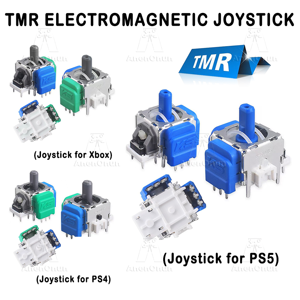 Gaming Accessories Ps4 - TMR Elektromagnetische Joystick voor PS5/PS4/Xbox Controller
