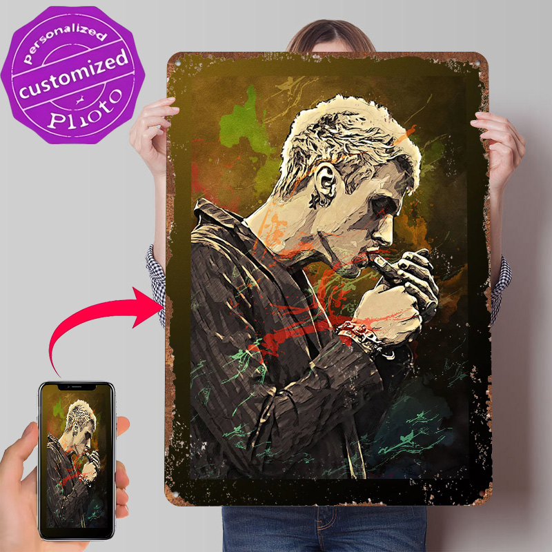 Gaming Accessories Europe - Machine Gun Kelly Tin Poster Aangepaste