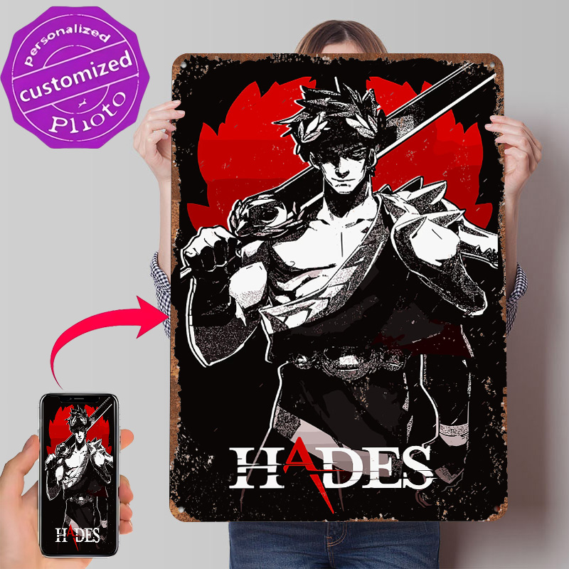 Gaming Accessories Europe - Hades Game Metal Poster Aangepaste wanddecoratie