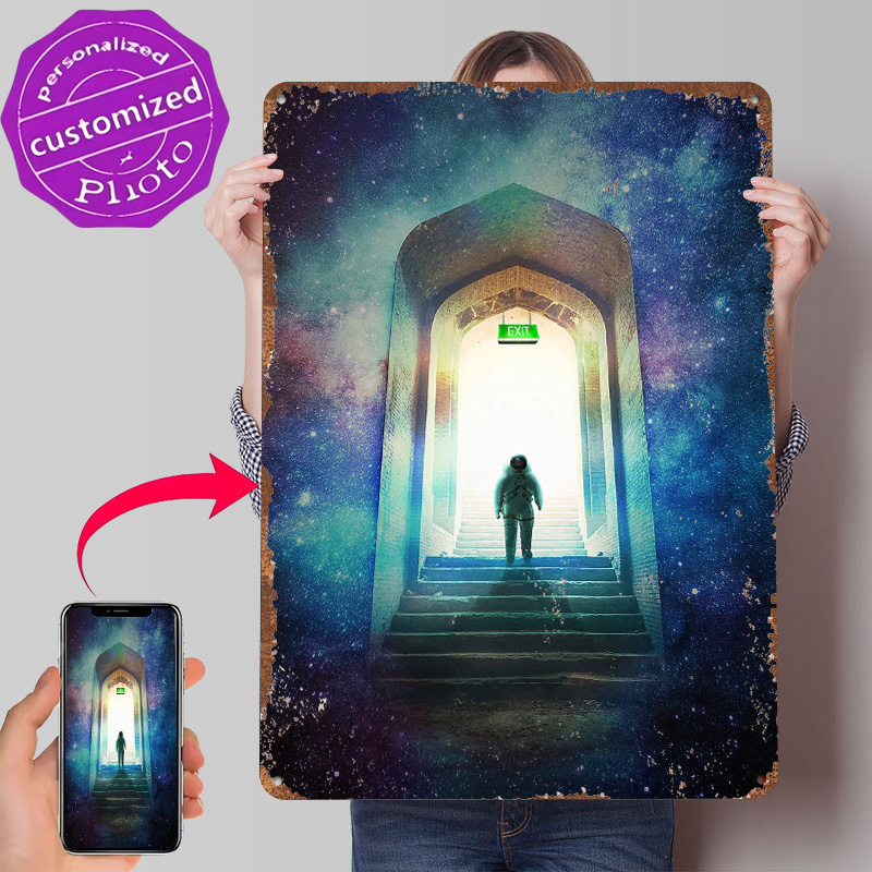 Gaming Accessories Europe - Exit Tin Poster Aangepaste muurkunst Retro