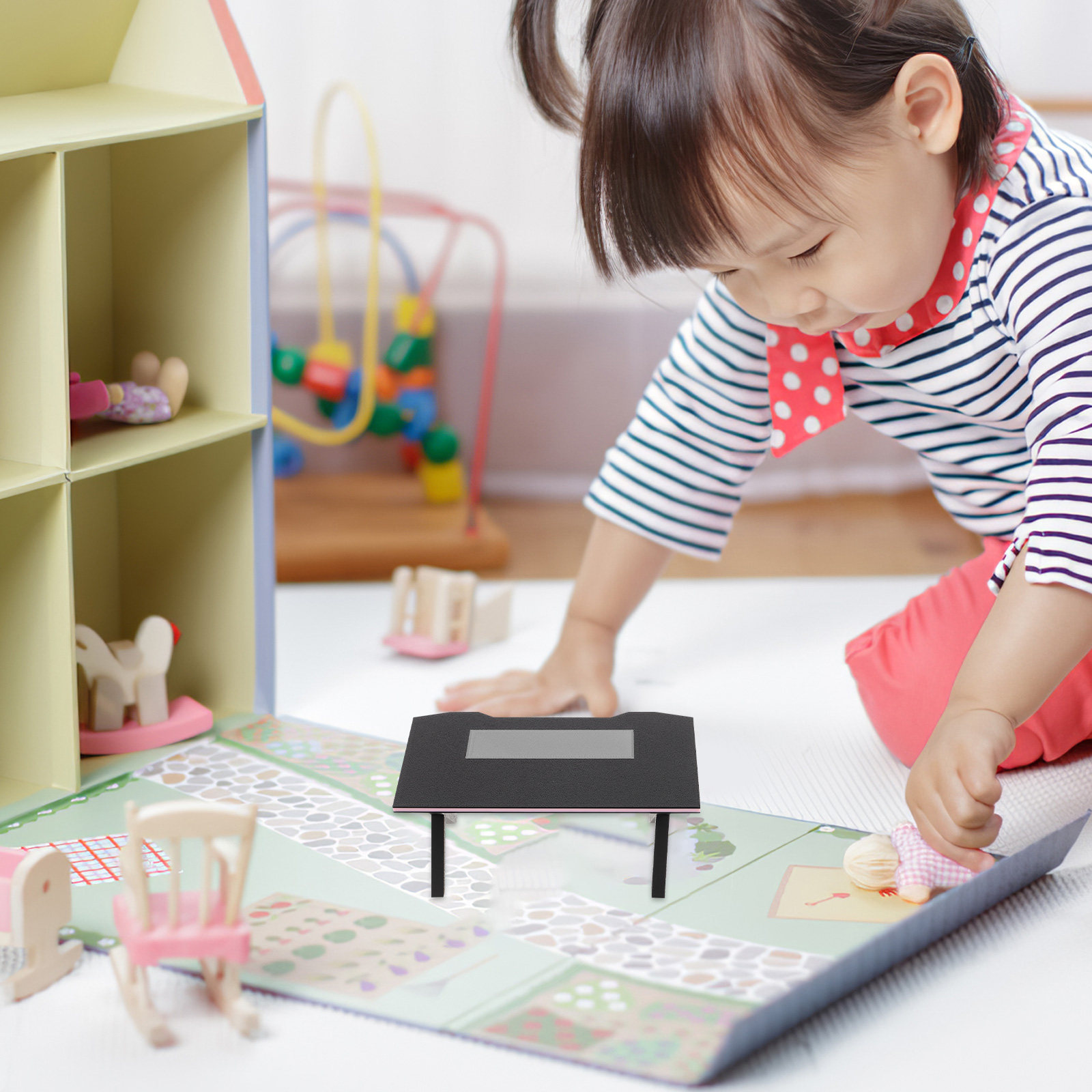 Gaming Accessories Europe - Miniatuur Gaming Bureau Kleine Computertafel Realistische