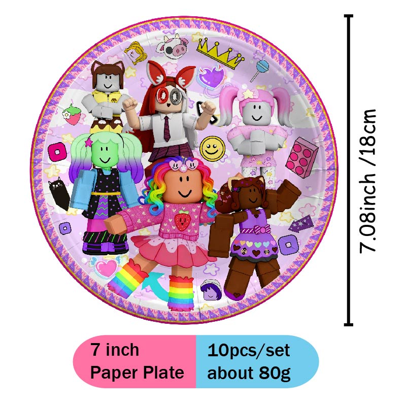 Cartoon Roblox roze creatief t - Gaming Accessories Roblox recensie en prijs