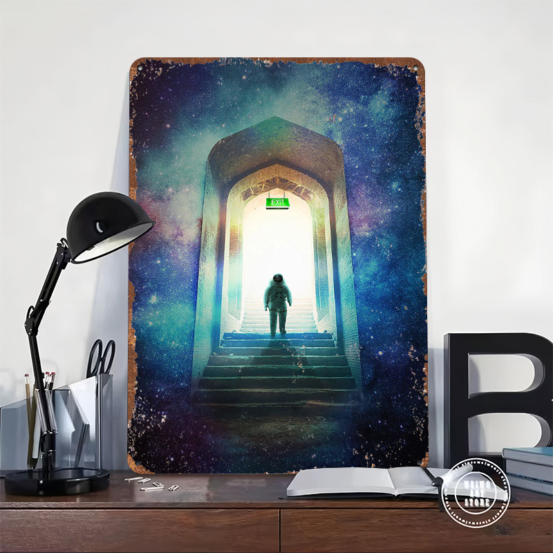 Exit Tin Poster Aangepaste muu - Gaming Accessories Europe recensie en prijs