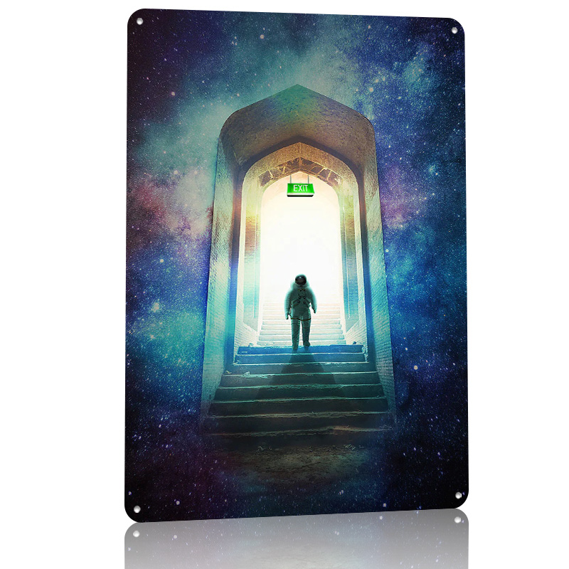 Exit Tin Poster Aangepaste muu - Gaming Accessories Europe recensie en prijs