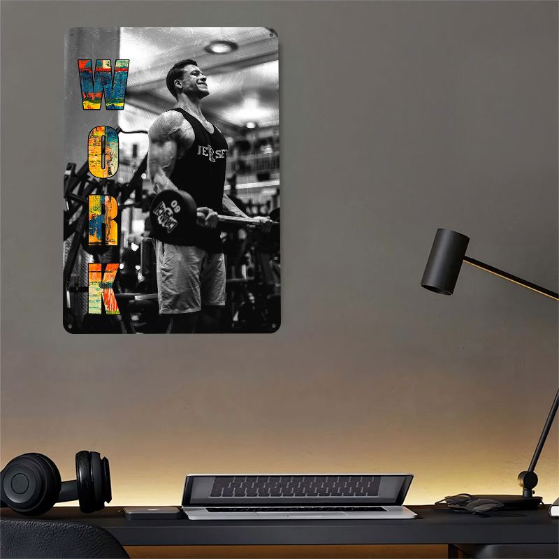 GYM Tin Poster Aangepaste muur - Gaming Accessories Europe recensie en prijs