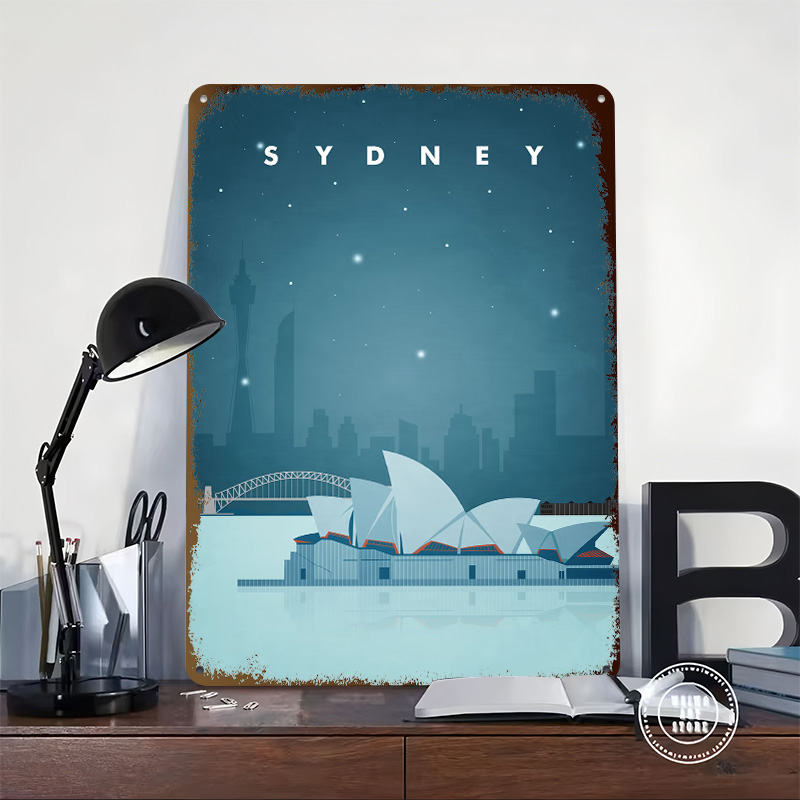 Sydney Travel Poster Aangepast - Gaming Accessories Europe recensie en prijs