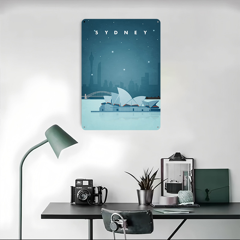 Sydney Travel Poster Aangepast - Gaming Accessories Europe recensie en prijs