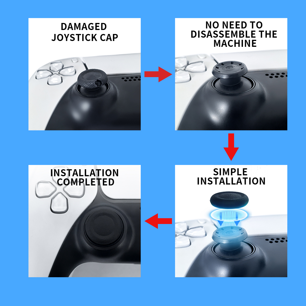 2-6 stuks antislip duimgreepdo - Gaming Accessories Ps4 recensie en prijs